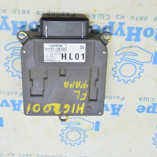 Блок розжига левый Toyota Highlander 20- LED (01) platinum 89907-48120