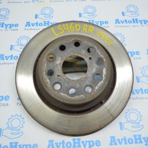 Диск тормозной зад прав Lexus LS460 LS600h 07-12 42431-50090