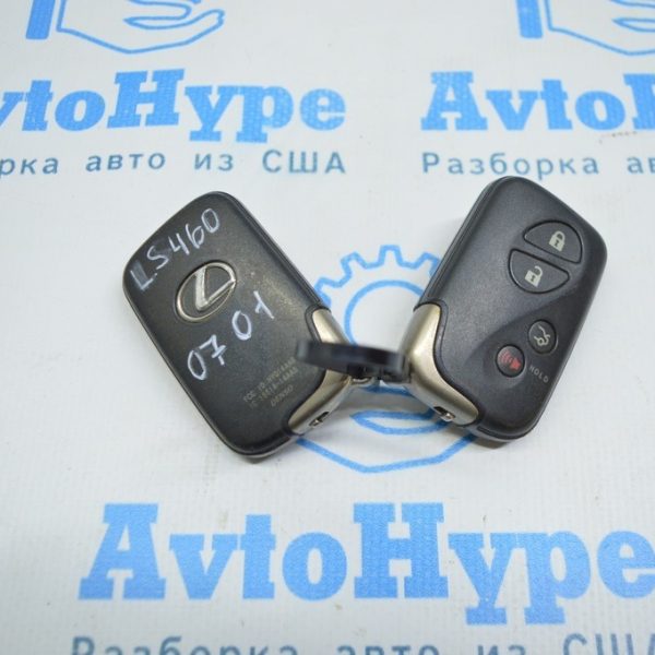Ключ smart key Lexus LS460 LS600h 07-12 4 кнопки 89904-30270