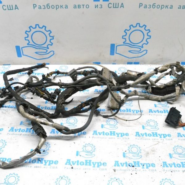 Проводка подкапотная 2 Land Rover Range Rover L405 13-17 горелая