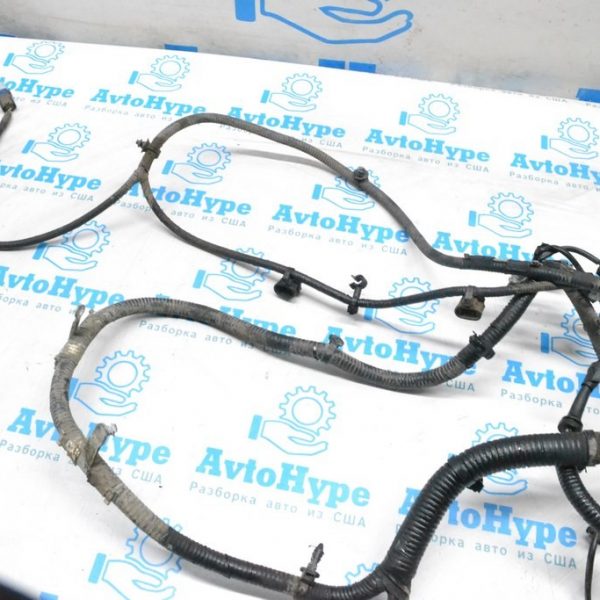 Проводка подкапотная 4 Land Rover Range Rover L405 13-17 горелая