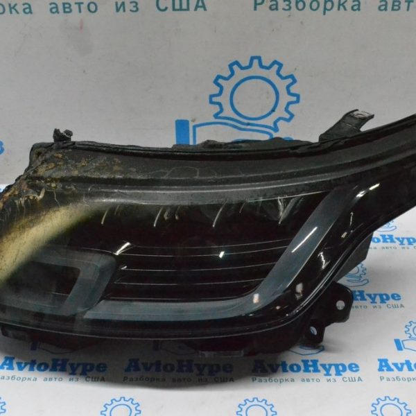Фара передняя левая Land Rover Range Rover L405 13-17 ксенон адаптив (01) на зч после пожара LR046927