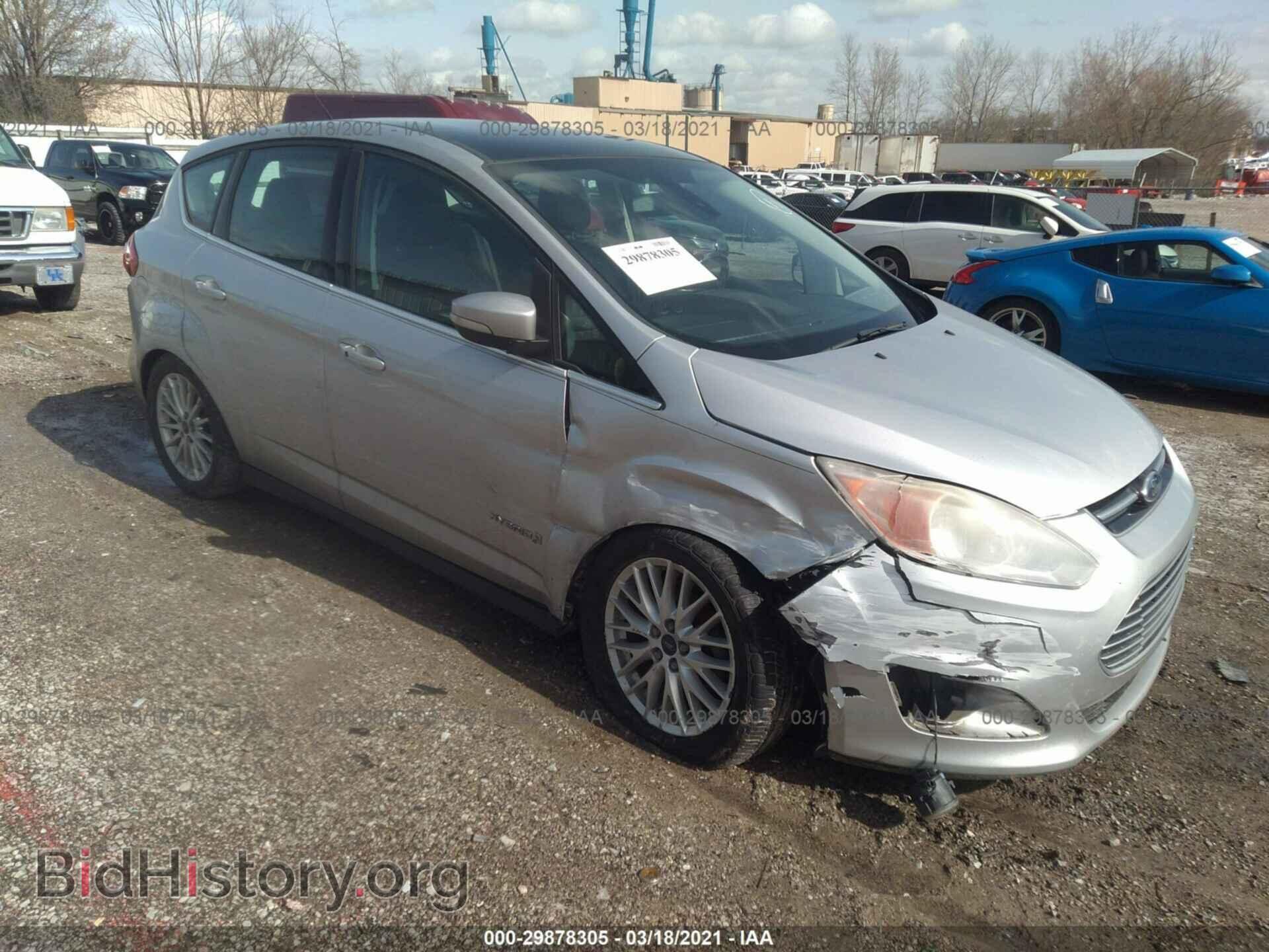 Ford C-Max Hybrid Sel 2013 Silver 2.0L — 2013 г., серебристый цвет, разобран на запчасти