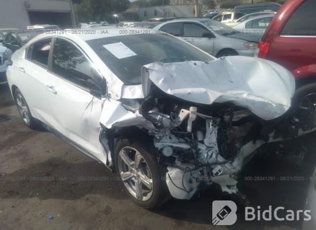 Chevrolet Volt Lt 2016 White RANGE — 2016 г., белый цвет, разобран на запчасти