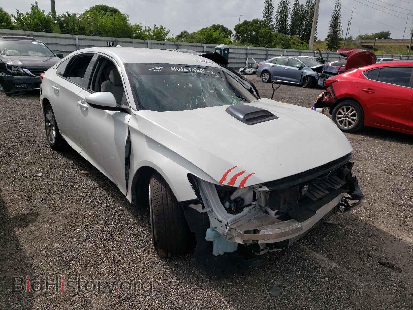 Honda Accord Lx 2018 Белый 1.5L 4 вин — 2018 г., разобран на запчасти