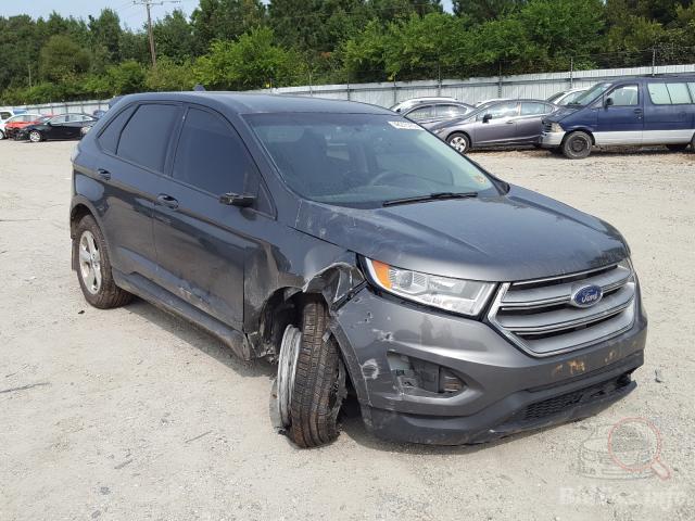 Ford Edge Se 2016 Gray 2.0L — 2016 г., серый цвет, разобран на запчасти