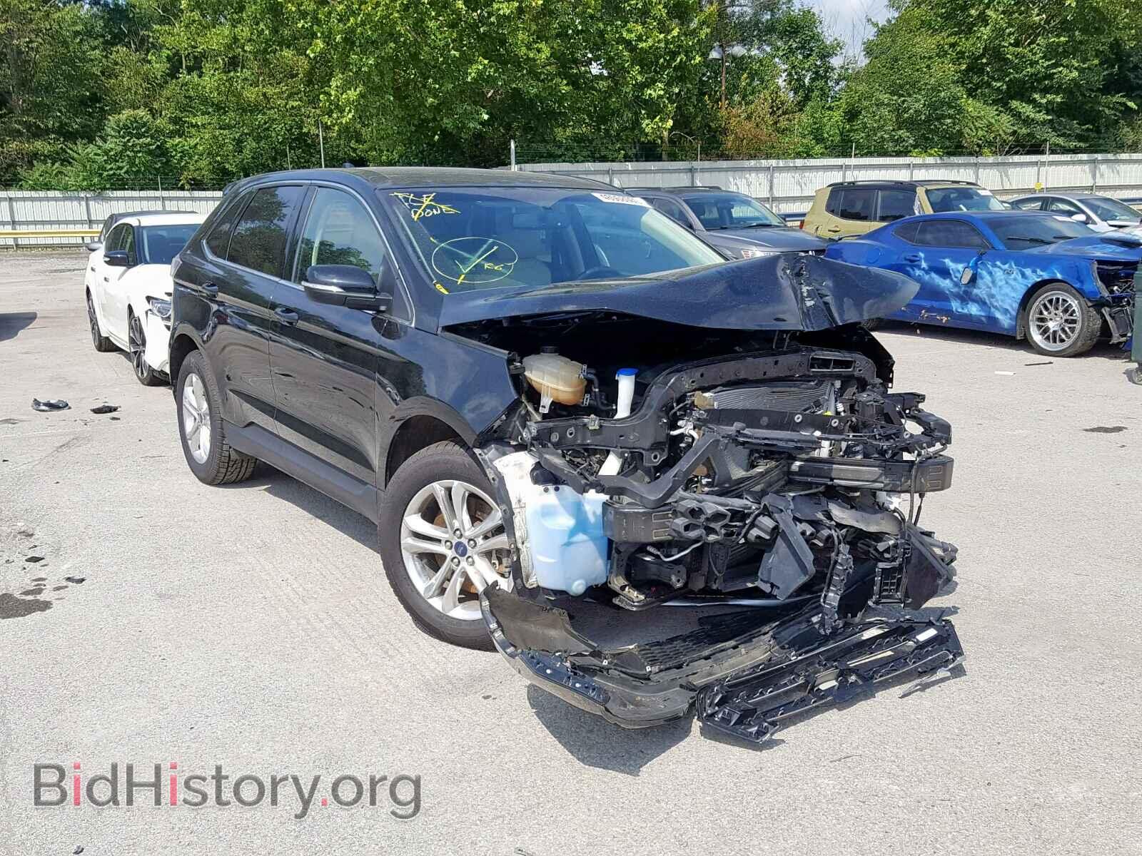 Ford Edge Sel 2015 Black 2.0L — 2015 г., чёрный цвет, разобран на запчасти