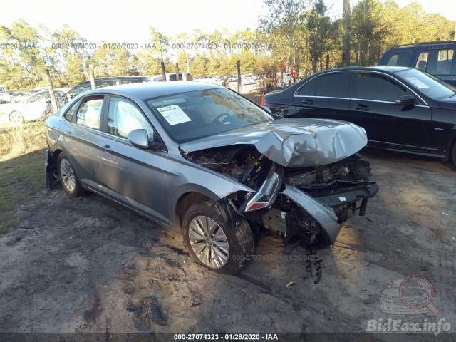 Volkswagen Jetta S/Se/R-Line 2019 Silver 1.4L — 2019 г., серебристый цвет, разобран на запчасти