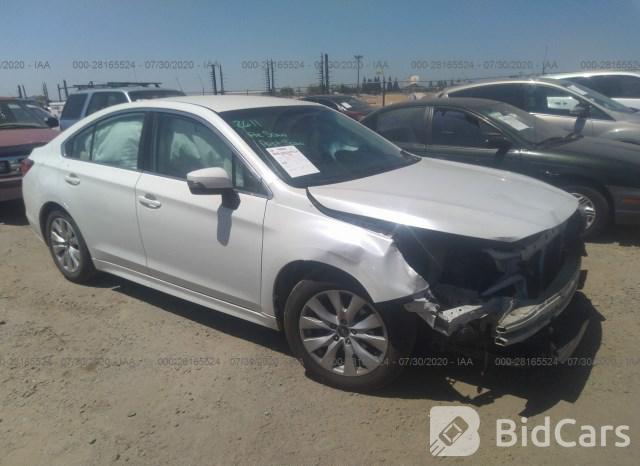 Subaru Legacy 2.5I Premium 2015 White 2.5L