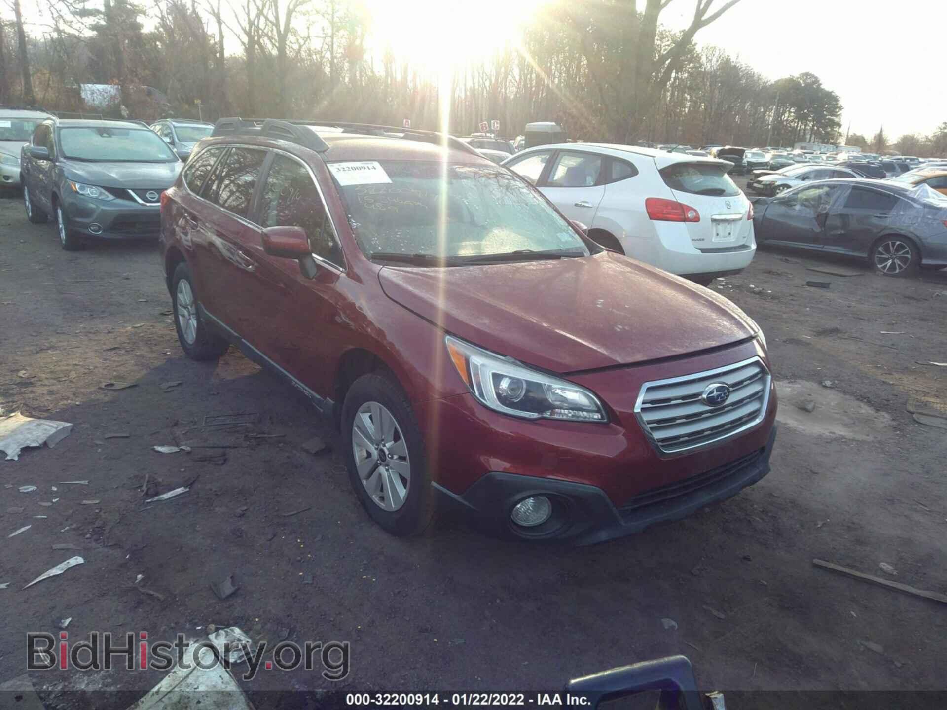 Subaru Outback 2.5I Premium 2015 Красный 2.5L — 2015 г., разобран на запчасти