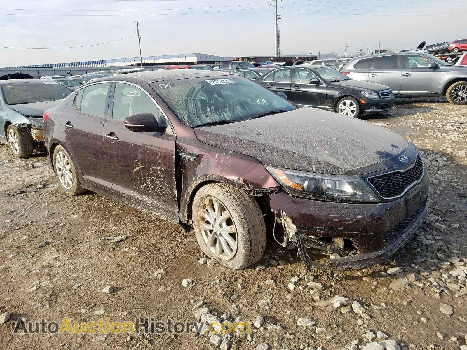 Kia Optima Ex 2014 Gray 2.4L — 2014 г., серый цвет, разобран на запчасти