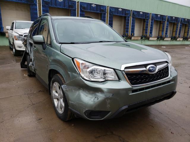 Subaru Forester 2.5I Premium 2014 Green 2.5L — 2014 г., зелёный цвет, разобран на запчасти