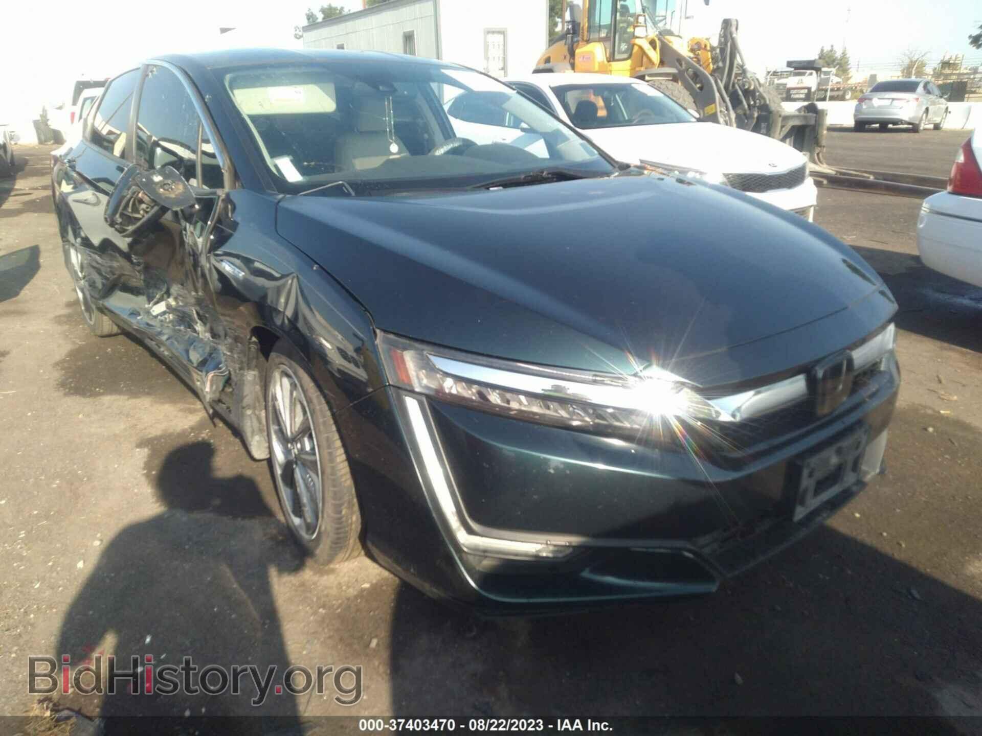 Honda Clarity Plug-In Hybrid 2018 Green 1.5L vin: JHMZC5F19JC014313