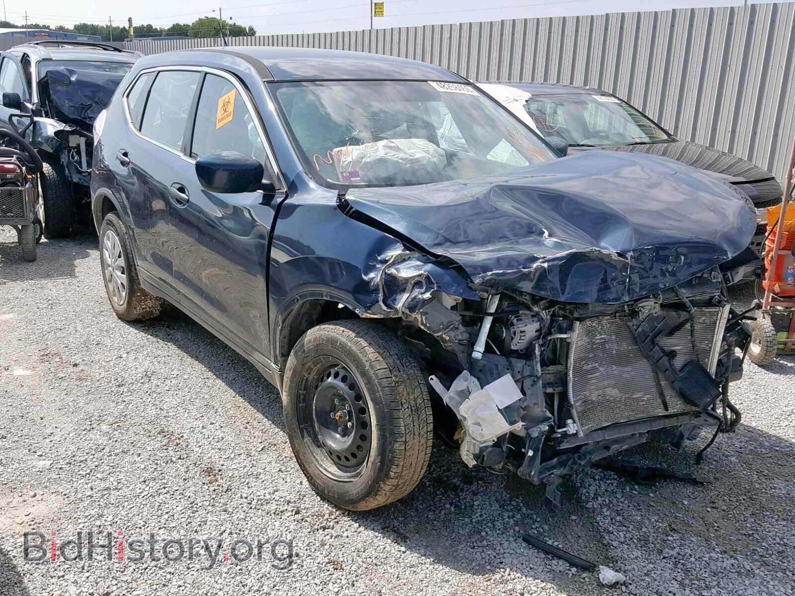 Nissan Rogue S 2016 Blue 2.5L — 2016 г., синий цвет, разобран на запчасти