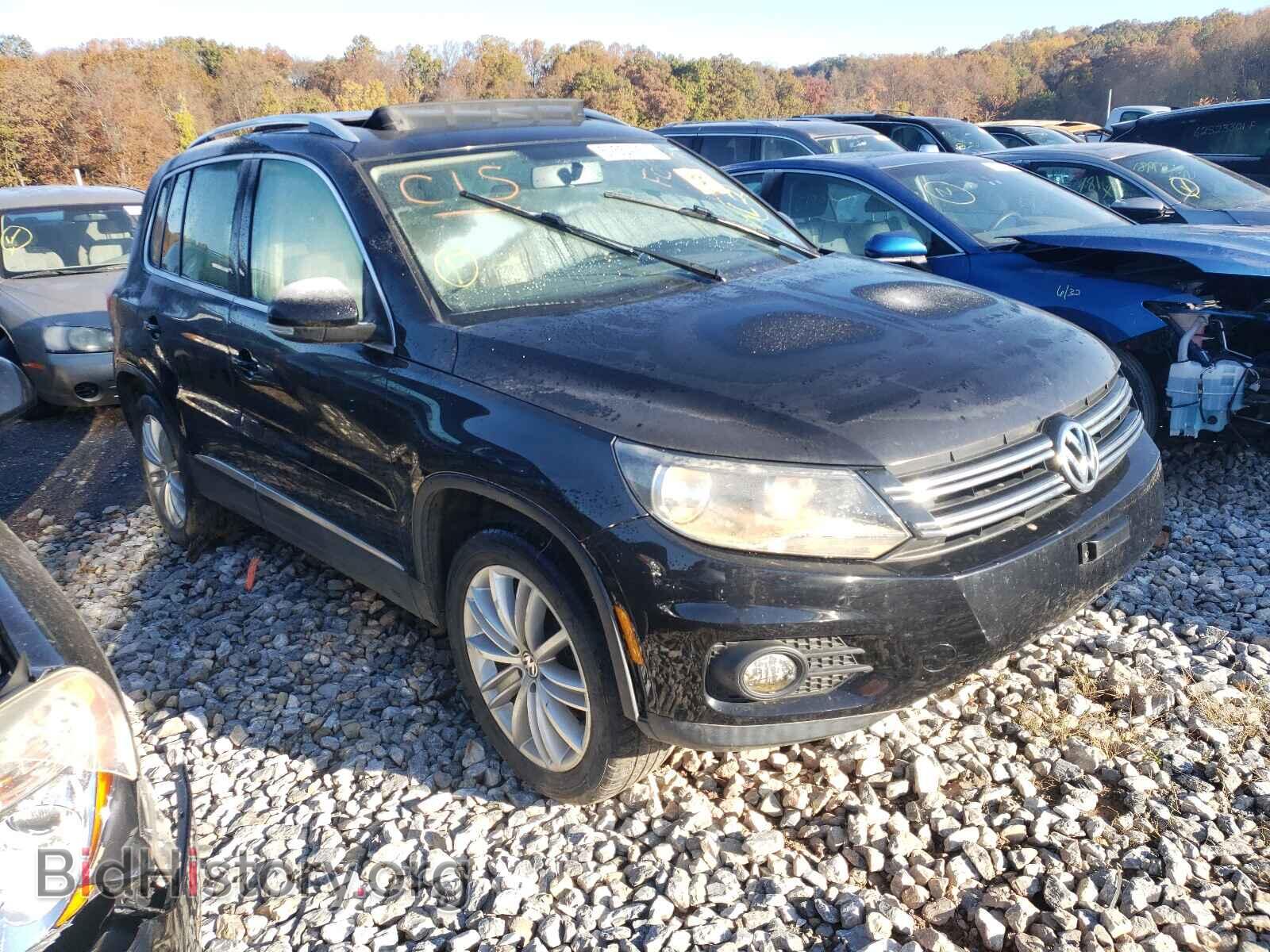 Volkswagen Tiguan S 2015 Black 2.0L — 2015 г., чёрный цвет, разобран на запчасти